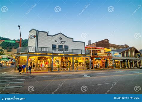 Downtown Jackson Hole in Wyoming USA Editorial Photography - Image of ...