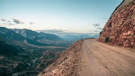 Dangerous Narrow Cliffside Mountain Road Dangerous Off Road Driving