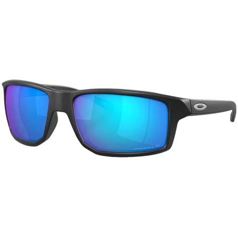 Oakley Gibston Polarized Sunglasses Matte Blackprizm Sapphire