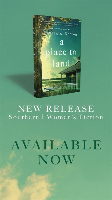 A Place To Land Southern Womens Fiction Best Books To Read