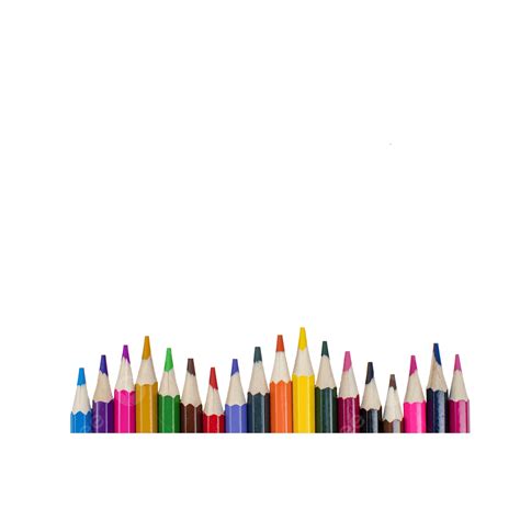 Color Stationery Png Transparent Colorful Pencil Stationery