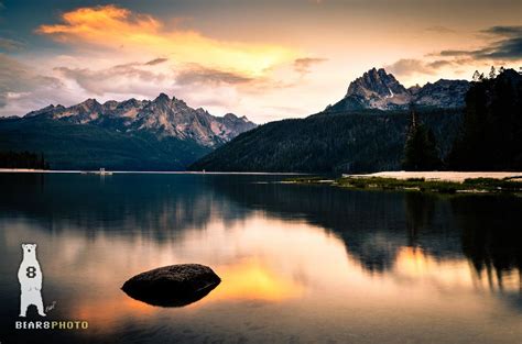 Redfish Lake Landscape Photography Metal Wall Art Idaho Landscape