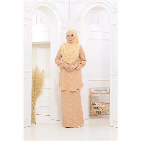 Dmimi Baju Kurung Jemima Dewasa Hot Item Snow Fabric Ironless Readystock Baju Kurung Viral