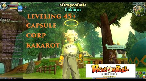 Dragon Ball Online Global Pre Open Beta Kakarot Leveling 45 YouTube