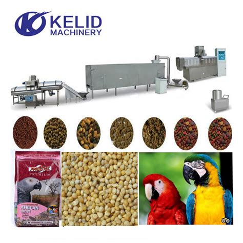 CE Automatic Dry Pet Food Extruder Machine Processing Line China Dry