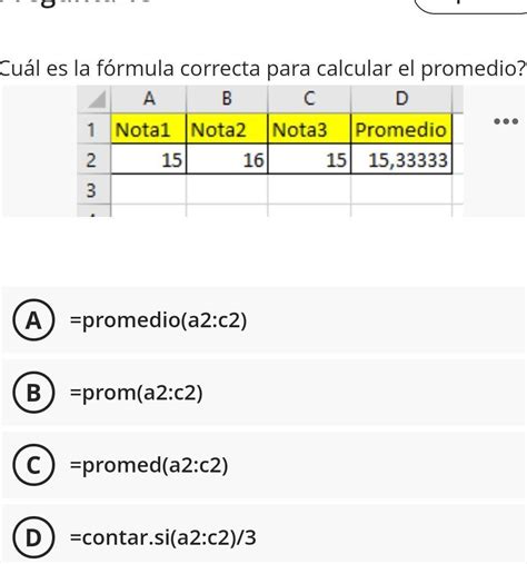 Funcion Para Calcular El Promedio En Excel Printable Templates Free