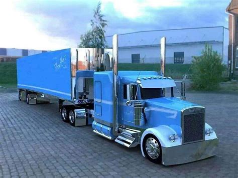 Kenworth Custom W900L With Matching Reefer Trucks Pinterest Rigs