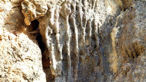 Natural Texture Of Gray Mountain Stones Cracks And Weathering