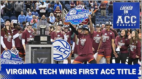 Mvp Elizabeth Kitley Virginia Tech Hokies Win First Acc Tournament