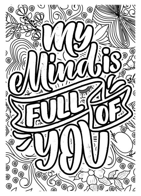 Love Motivational Quote Coloring Pages For Adults Love Coloring Page