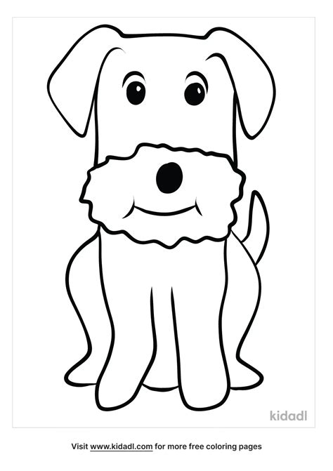 Airedale Coloring Pages