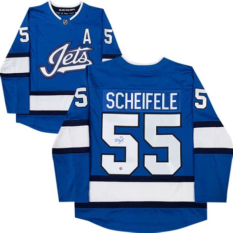 Mark Scheifele Autographed Winnipeg Jets Fanatics Jersey Nhl Auctions