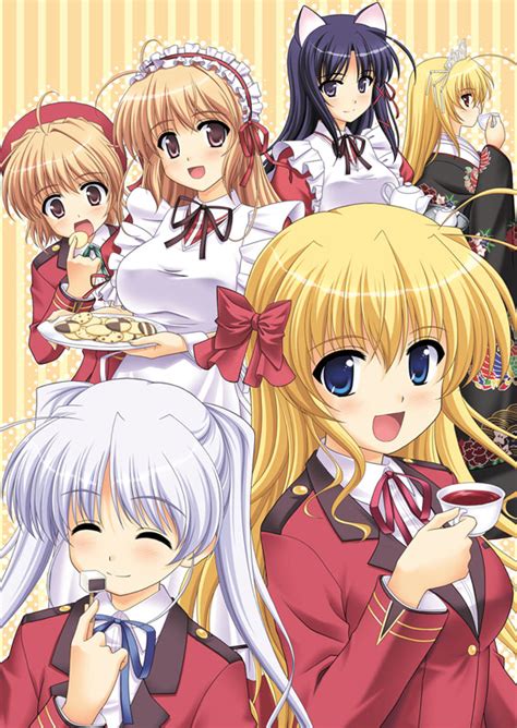 Sendou Erika Tougi Shiro Yuuki Haruna Kuze Kiriha Yuuki Kanade And 1 More Fortune Arterial