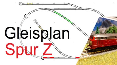 Gleisplan Zum Modellbahnkoffer X Spur Z Rokuhan Gleise Youtube