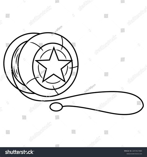 Vector Illustration Form Yoyo Toy Logo Stock Vector Royalty Free
