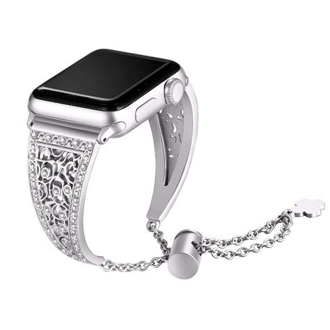 Stylish Women Diamond Apple Watch Bands - Quymart Jewelry