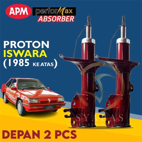 APM PERFORMAX ABSORBER PROTON SAGA ISWARA AEROBACK 1985 FRONT REAR