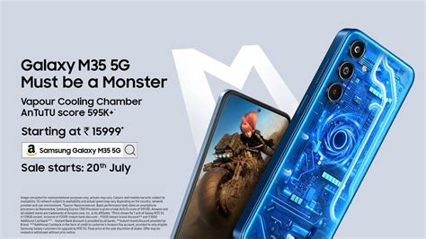 Samsung Launches Galaxy M35 5g With Exynos Processor In India Features Price And Availability