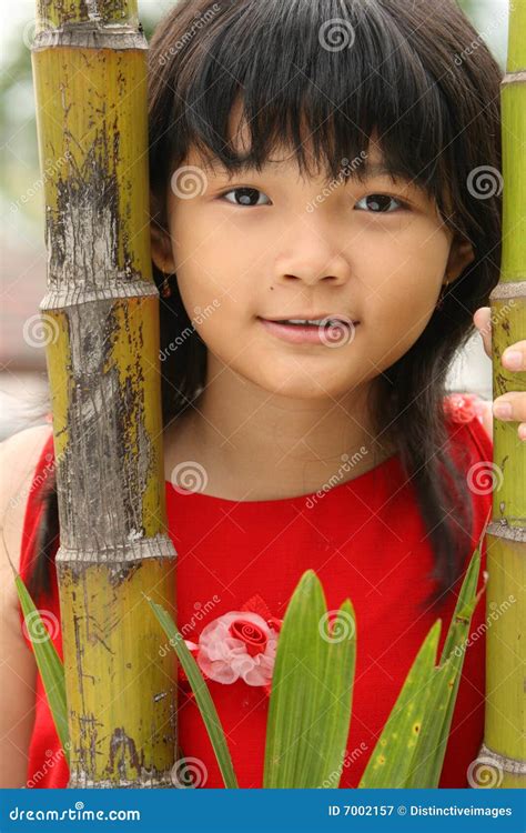 Enfant chinois mignon image stock Image du extérieur 7002157