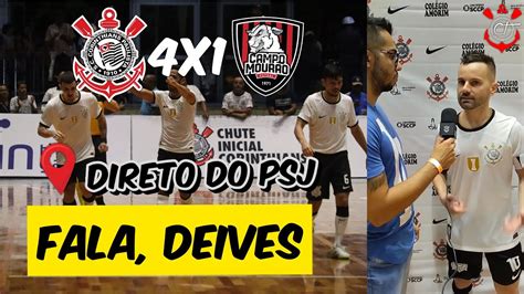 Craque Do Corinthians Futsal Deives Falou Após Estreia Com Vitória