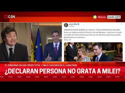 Conflicto Diplom Tico Con Espa A El Nuevo Posteo De Milei Que Redobla