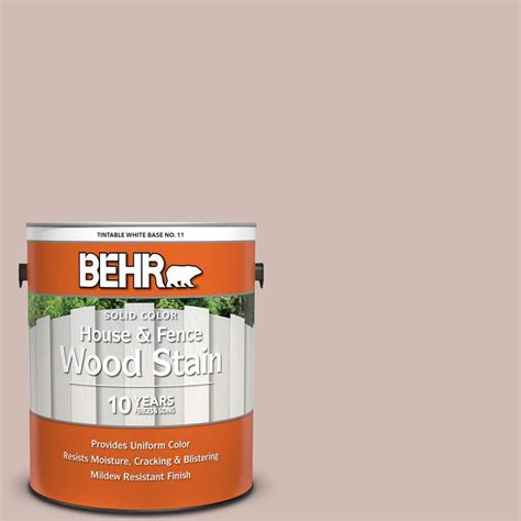 BEHR 1 Gal N150 2 Smokey Pink Solid Color House And Fence Exterior