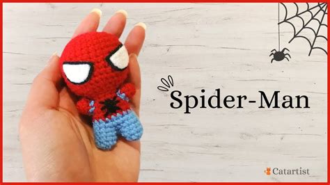 Spider Man Amigurumi a Crochet Tutorial Paso a paso en Español