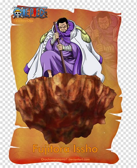 Fujitora Issho One Piece Fujitora Issho Transparent Background Png