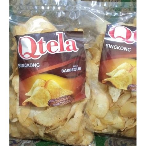 Jual QTELA Singkong Kemasan 250gr Exp Januari 2024 Shopee Indonesia