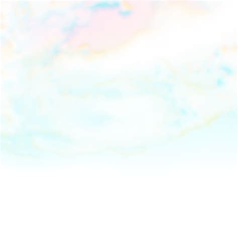 Colorful Sky With Rainbow Colored Small Clouds Transparent Background