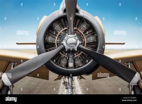 airplane front propeller  res stock photography  images alamy