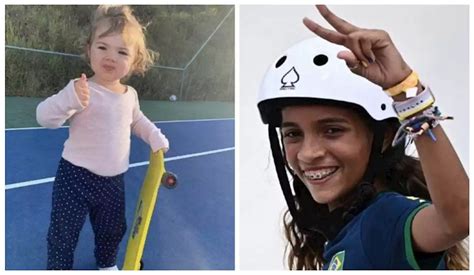 Tat Werneck Publica Foto Da Filha Skate Para Homenagear Meninas Na