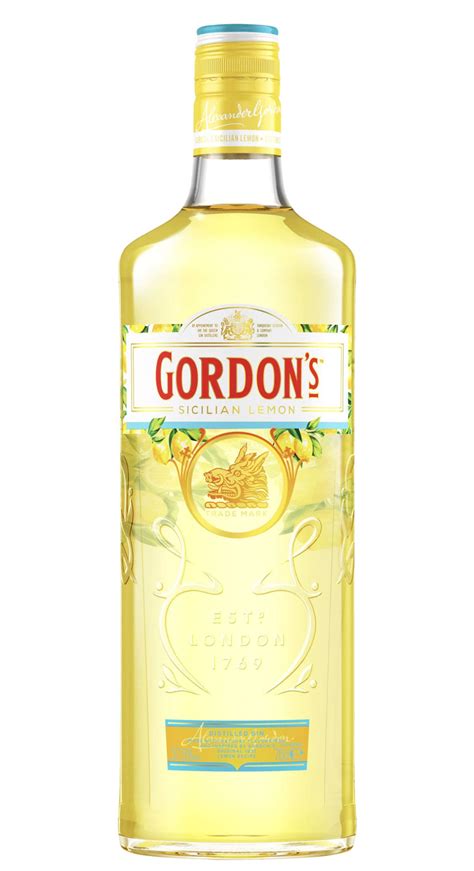 Gin Gordons Sicilian Lemon 700ml Imigrantes Bebidas