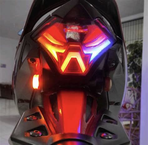 Jual Stop Lamp Lampu Belakang Yamaha R Mt Mx King Led Rem Sen