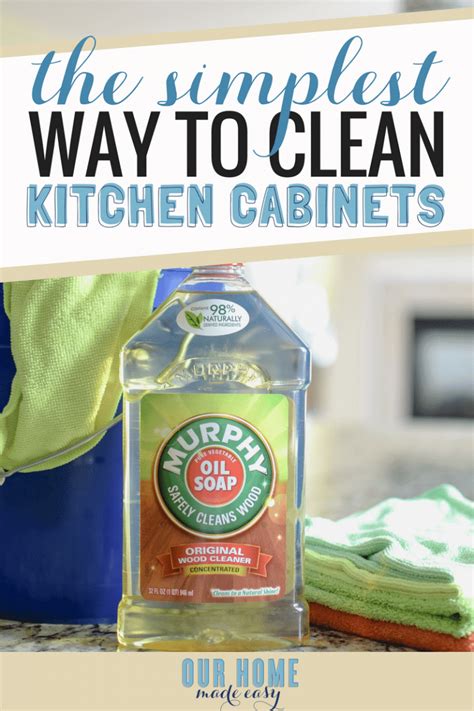 Easy And Effective Kitchen Cabinet Cleaning Tips