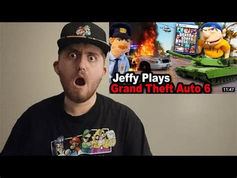 SML Movie Jeffy Plays Grand Theft Auto 6 Reaction YouTube