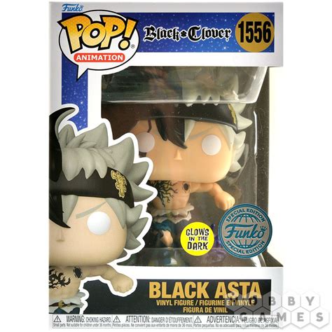 Funko Pop Animation Black Clover Black Asta