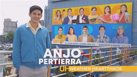 Unang Hirit Meet Anjo Pertierra Weather Heartthrob Gma Entertainment