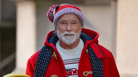 Arnold Schwarzenegger Is Filming A Movie As Santa
