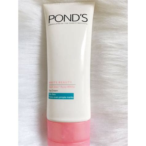 Off Pond S White Beauty Spot Less Rosy White Day Cream Oily Skin