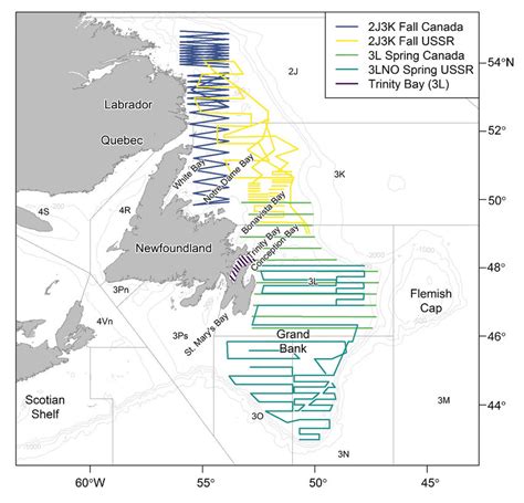 Capelin Stock Area In Northwest Atlantic Fisheries Organization Nafo