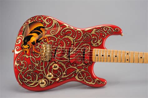 Fender 2005 Stratocaster Wasp Masterbuilt By John Cruz Painted By