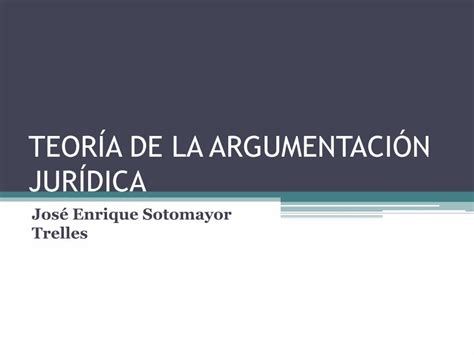 Pdf Teor A De La Argumentaci N Jur Dica Robert Alexy Se