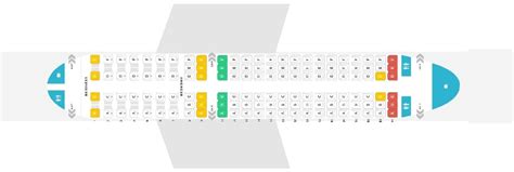 Seat Map And Seating Chart Airbus A319 100 Austrian Airlines Airlines