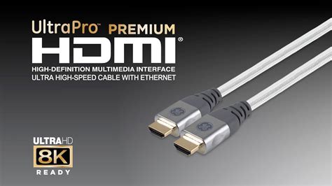 55328 66832 50426 GE UltraPro Premium 8K 2 1 HDMI Cable With