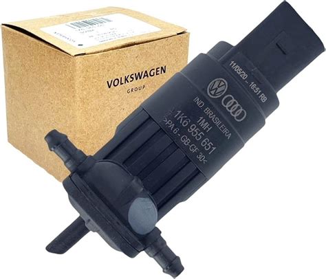 Volkswagen Windshield Washer Pump 1K6 955 651 Amazon Co Uk Automotive