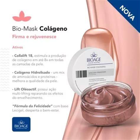 Mascarilla facial para piel todo tipo de piel Bioage Bio Mask Colágeno