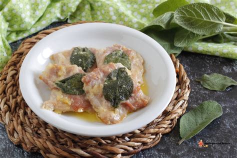 Saltimbocca Alla Romana Con Lonza Di Maiale Ricettesfiziosedirosaria