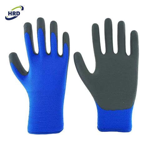 Foam Nitrile Coated High Quality Nbr Industrial Safety Work Gloves