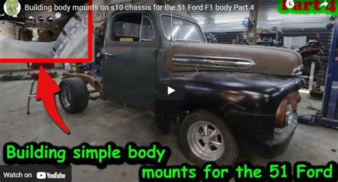 Bangshift Half Ass Kustoms Ford Pickup Project Building Body